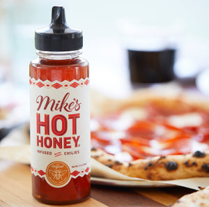 Mike's Hot Honey 12 oz Bottle, Infused with Chili Peppers