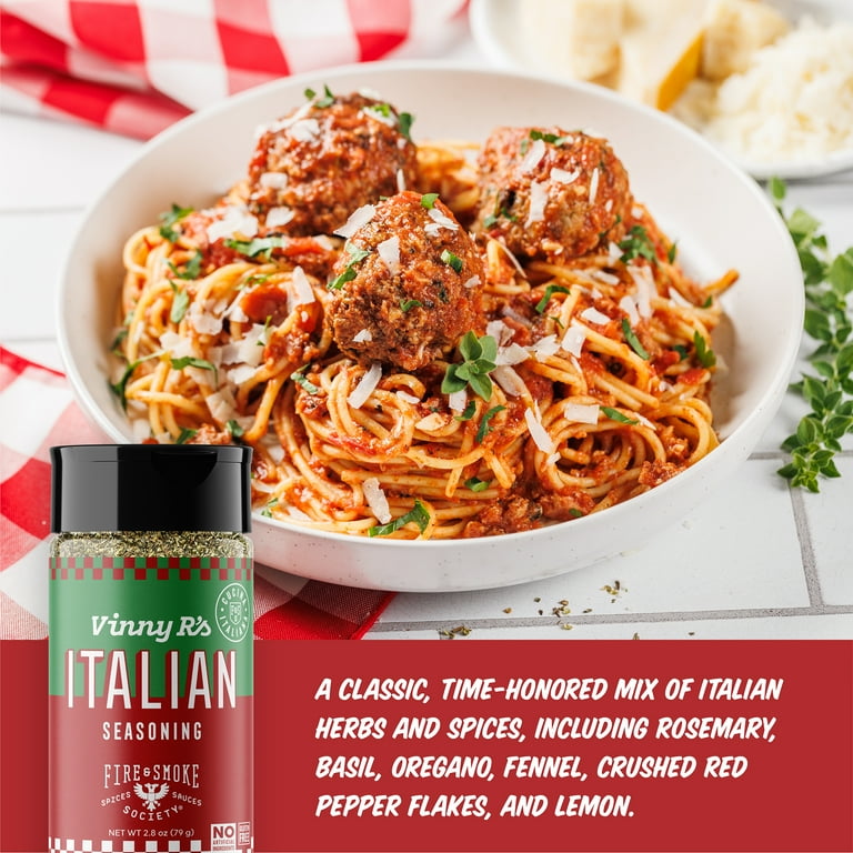 Fire & Smoke Society Vinny R's Italian Seasoning, 5.2 oz