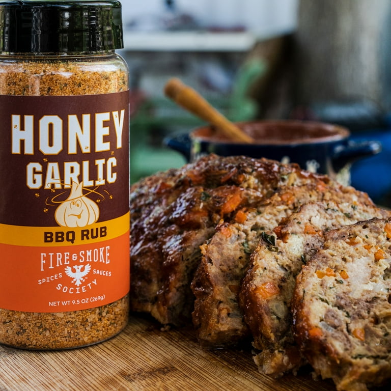 Fire & Smoke Society Honey Garlic BBQ Rub, 9.5 Oz