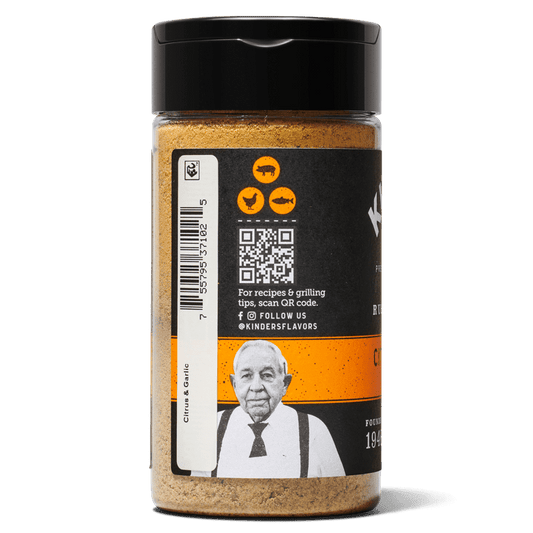 Kinder's Citrus with Garlic and Jalapeno Barbecue Seasoning, 6.1 oz