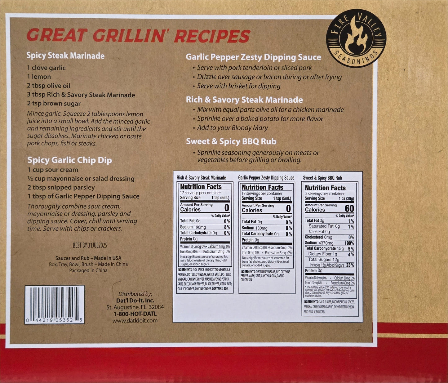 Get Grilling Gourmet Set by Fire Valley