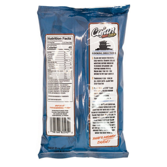Cajun Two Step Fish Fry Batter, 10 oz Bag