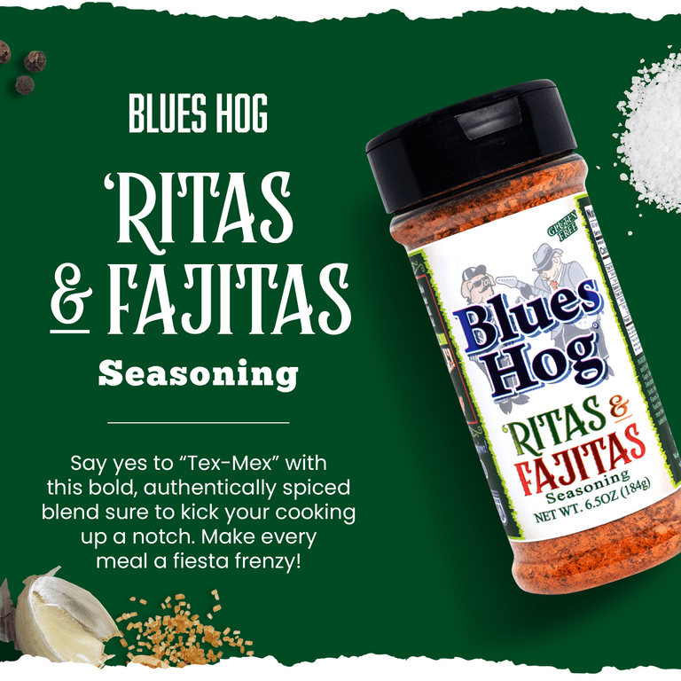 Blues Hog 'Ritas & Fajitas Seasoning, 6.5oz