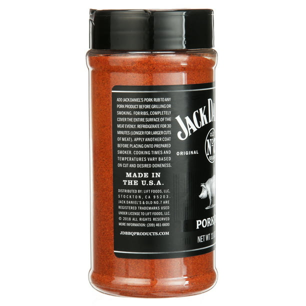 Jack Daniel's BBQ Original Pork Rub - SlobsRus BBQ