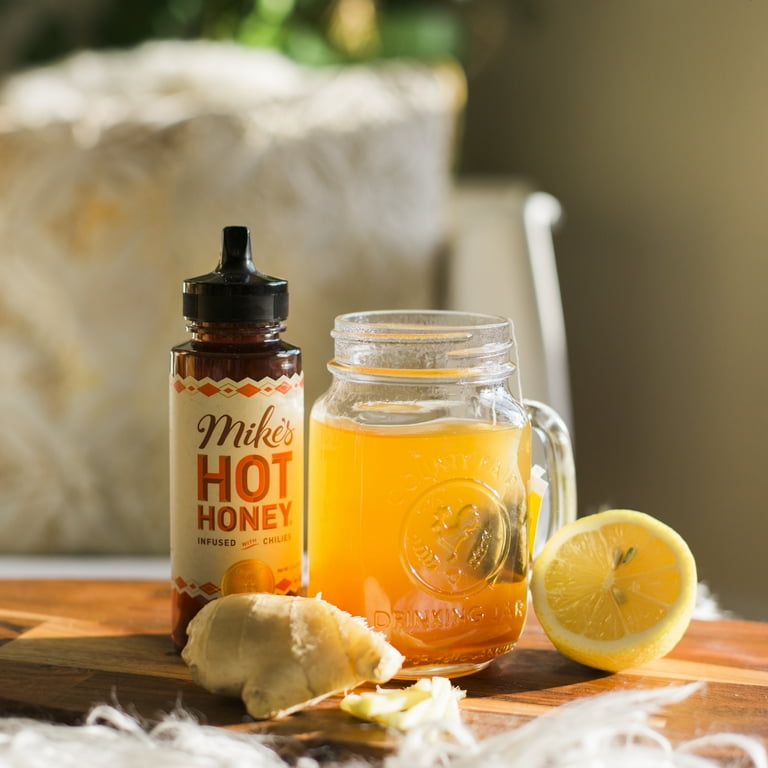 Mike's Hot Honey 12 oz Bottle, Infused with Chili Peppers