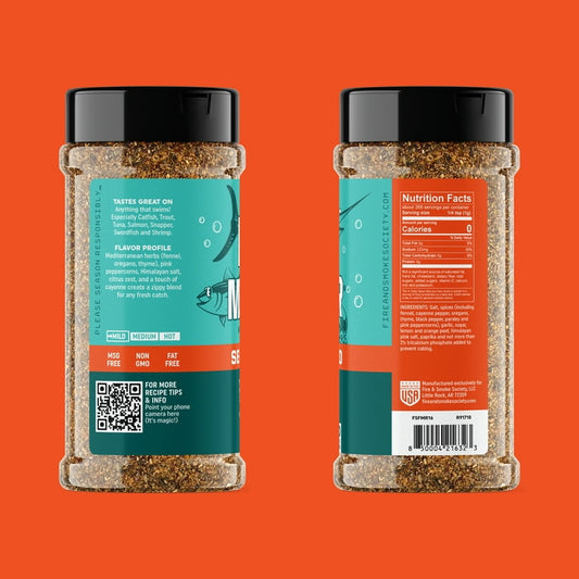 Fire & Smoke Society Fish Monger Seafood Seasoning
