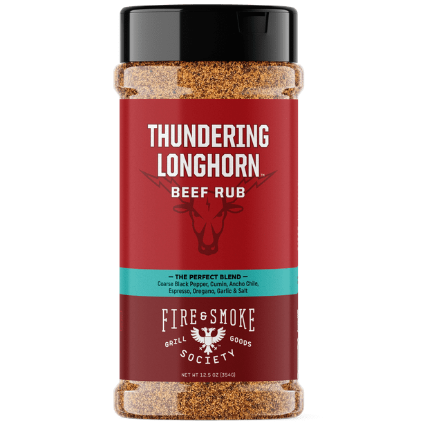 Fire & Smoke Society THUNDERING LONGHORN Beef Rub