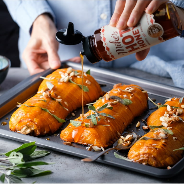 Mike's Hot Honey 12 oz Bottle, Infused with Chili Peppers