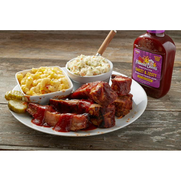 Famous Dave's Sweet & Zesty BBQ Sauce, 20 oz