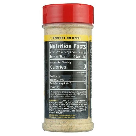 Famous Dave's Steak & Burger Mild Seasoning - SlobsRus BBQ