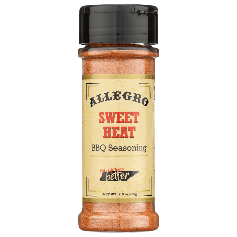 Allegro Sweet Heat BBQ Seasoning, 2.9 oz