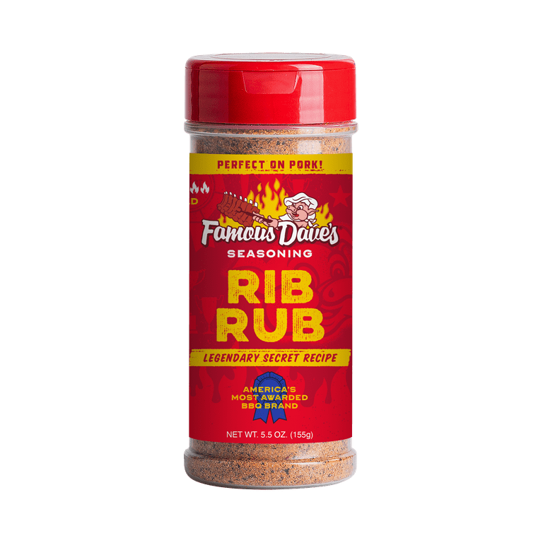 Famous Dave's Rub Seasoning Spice Choose Your Flavor