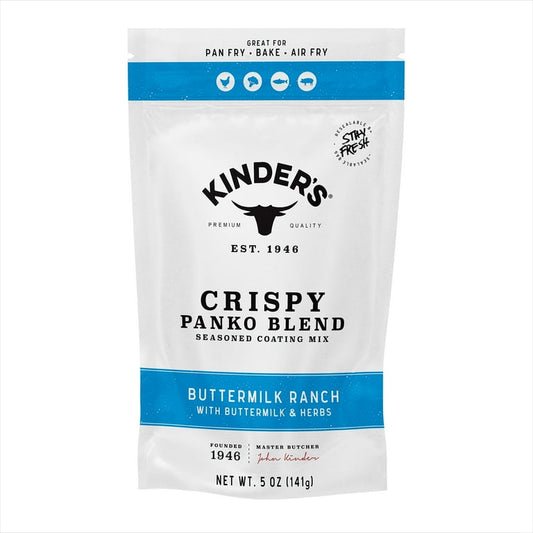 Kinder's Buttermilk Ranch Seasoned Panko Bread Crumb Coating