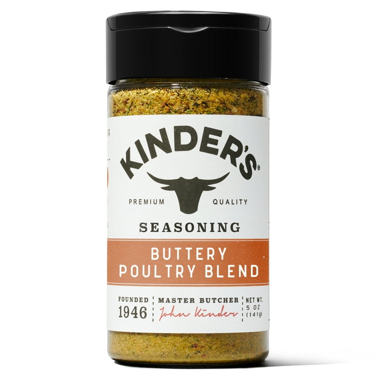 Kinder's Buttery Poultry Blend Seasoning, 8oz | Limited Time