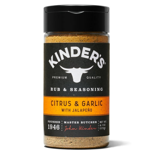 Kinder's Citrus with Garlic and Jalapeno Barbecue Seasoning