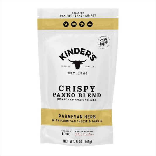 Kinder's Parmesan Herb Seasoned Panko Bread Crumb Coating