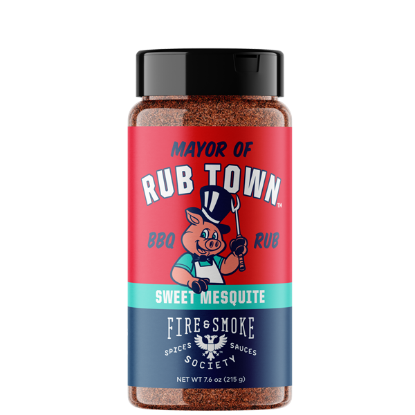Fire & Smoke Society Mayor of Rub Town| Sweet Mesquite BBQ Rub