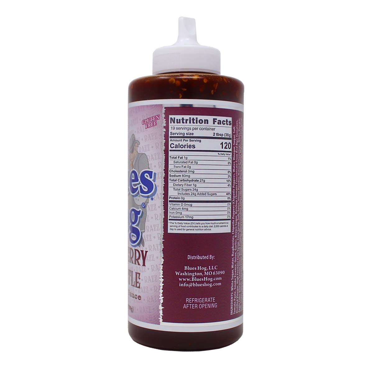 Blues Hog Raspberry Chipotle BBQ Sauce 25 oz - SlobsRus BBQ
