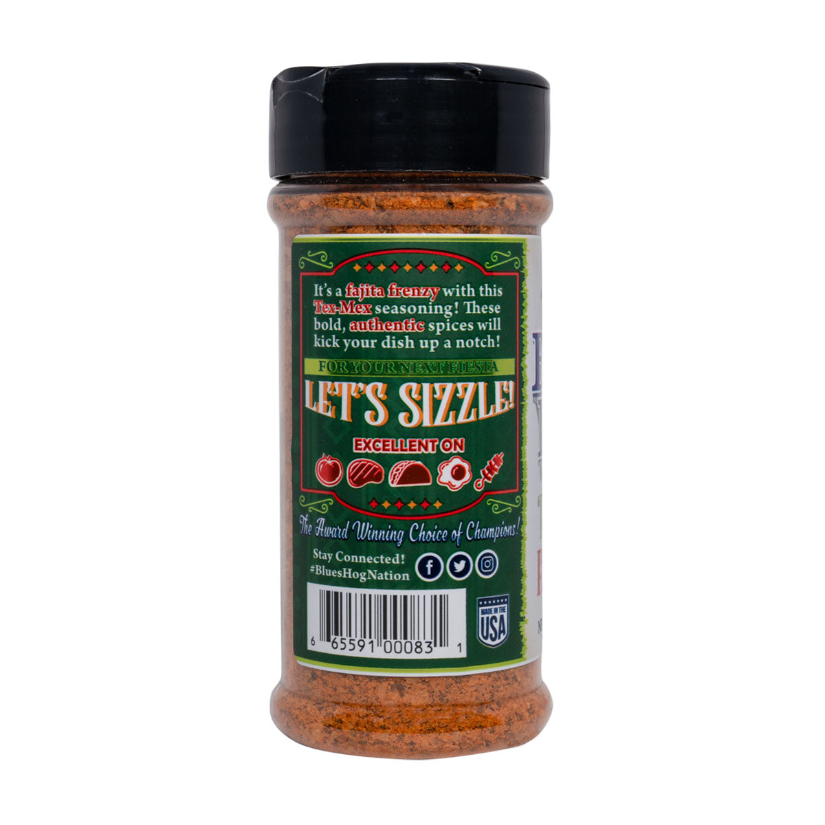 Blues Hog 'Ritas & Fajitas Seasoning, 6.5oz