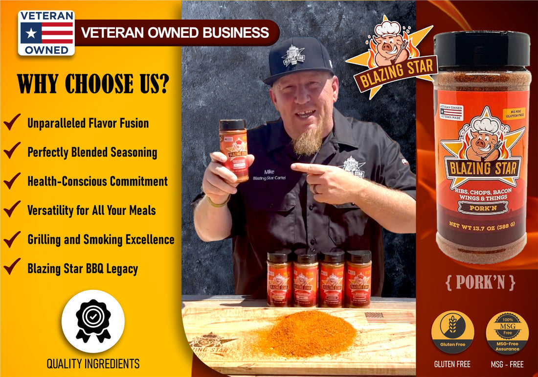 Blazing Star Pork'n Rub and Seasoning