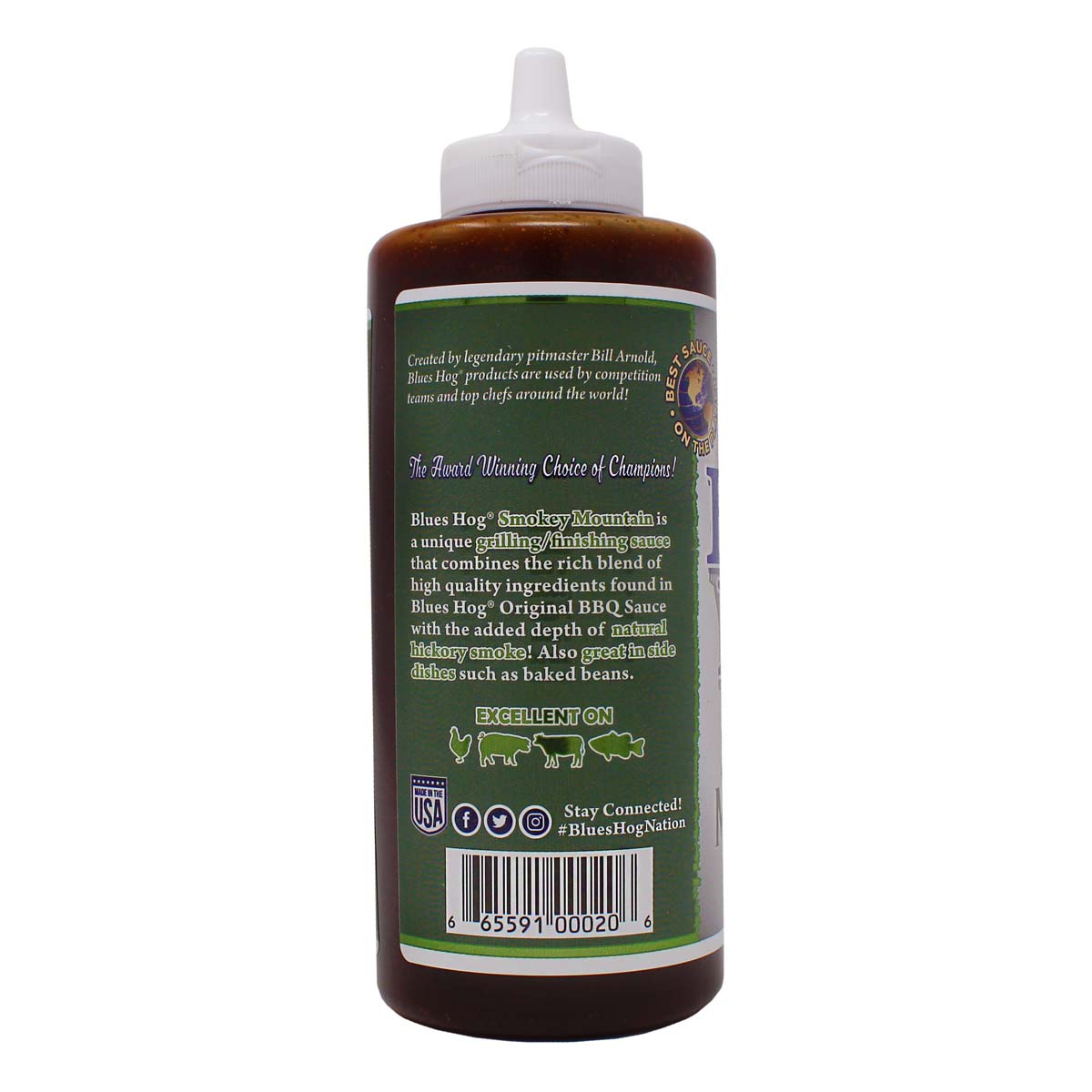Blues Hog Smokey Mountain BBQ Sauce 25oz - SlobsRus BBQ