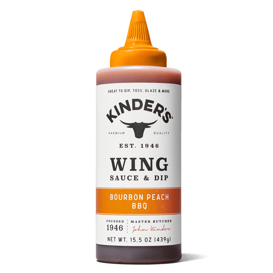 Kinder's Bourbon Peach BBQ Wing Sauce