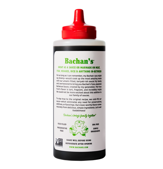 Bachan's YUZU JAPANESE BARBECUE SAUCE - SlobsRus BBQ