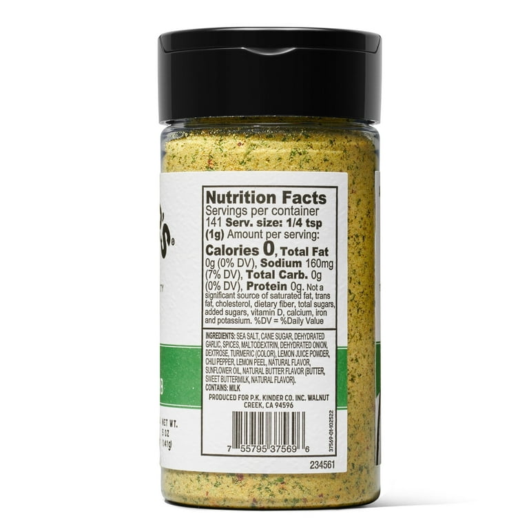 Kinder's Buttery Garlic & Herb Seasoning, 8 oz.