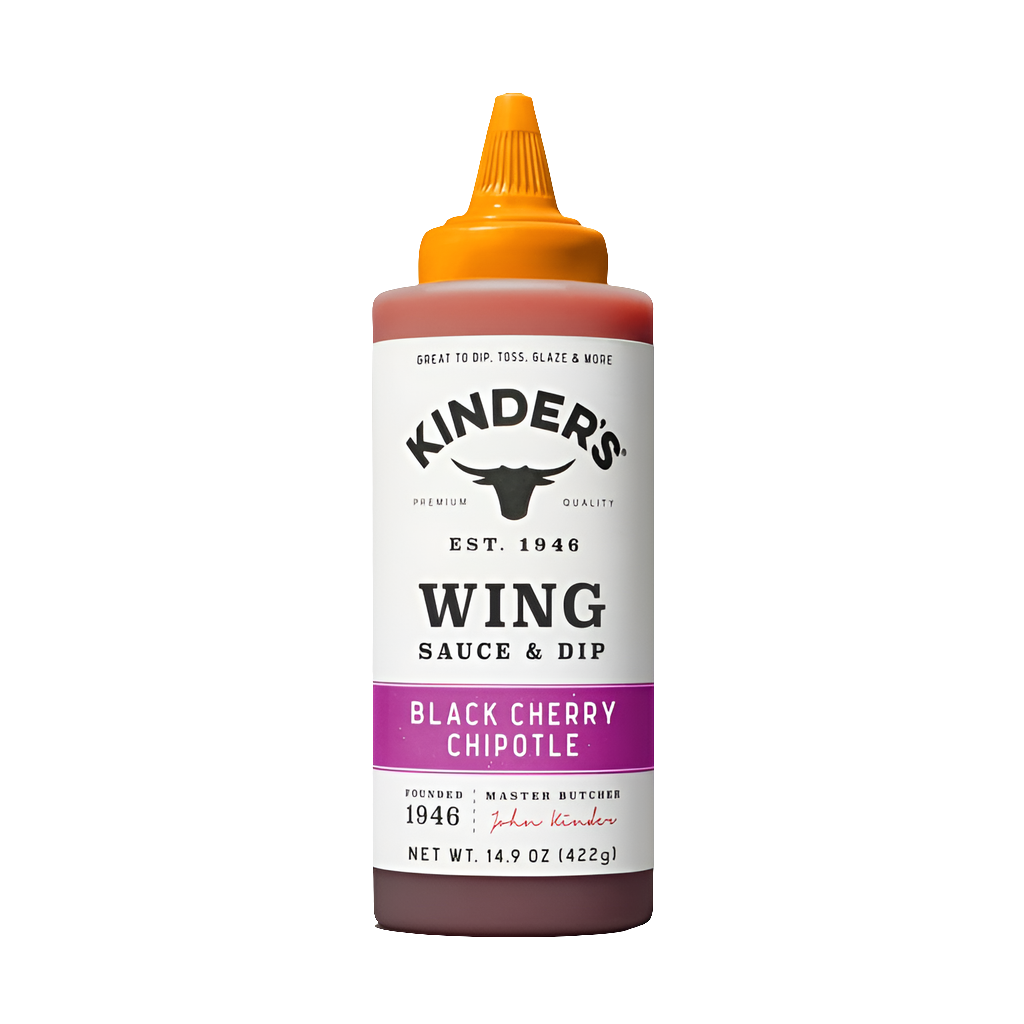 Kinder's Black Cherry Chipotle Wing Sauce, 15oz