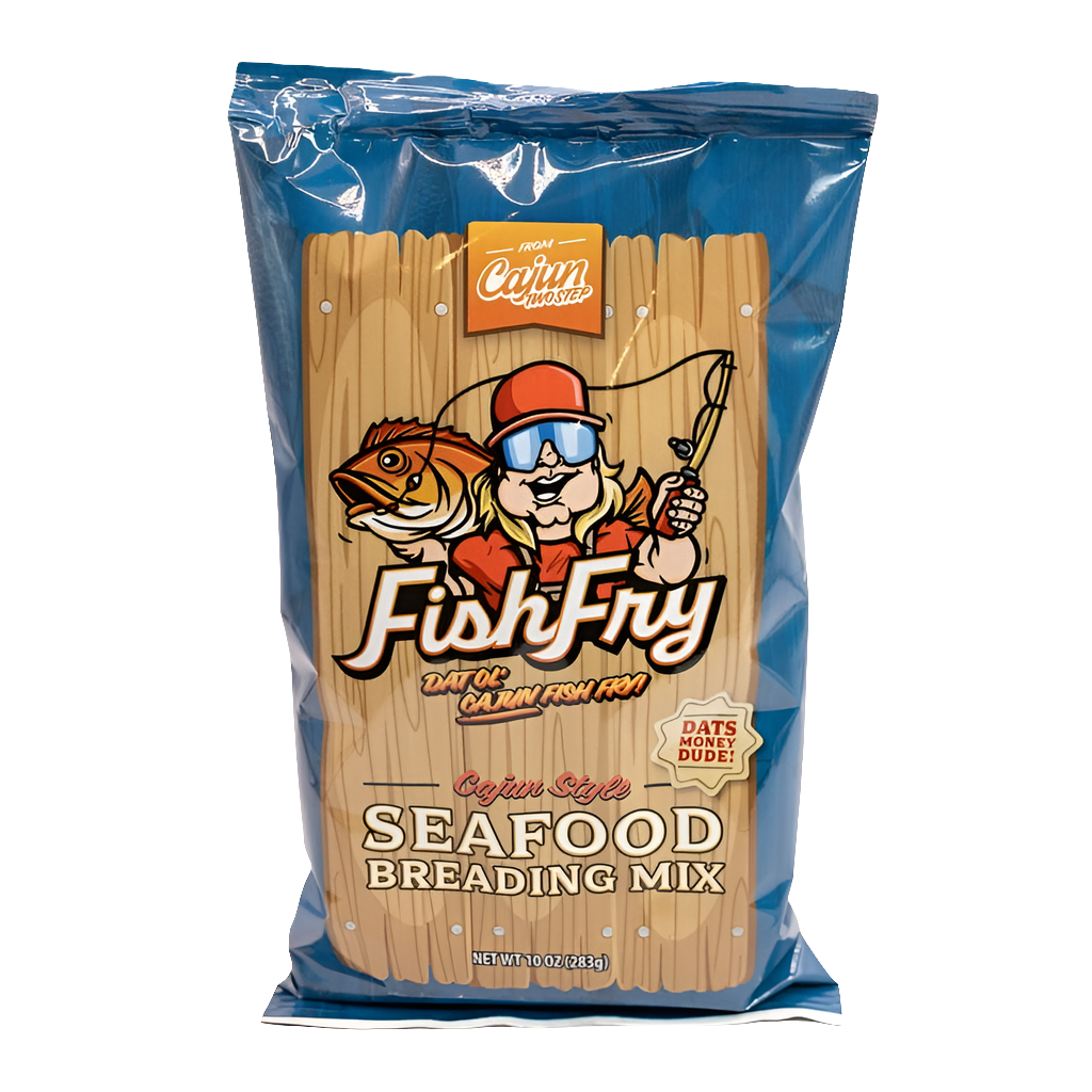 Cajun Two Step Fish Fry Batter, 10 oz Bag