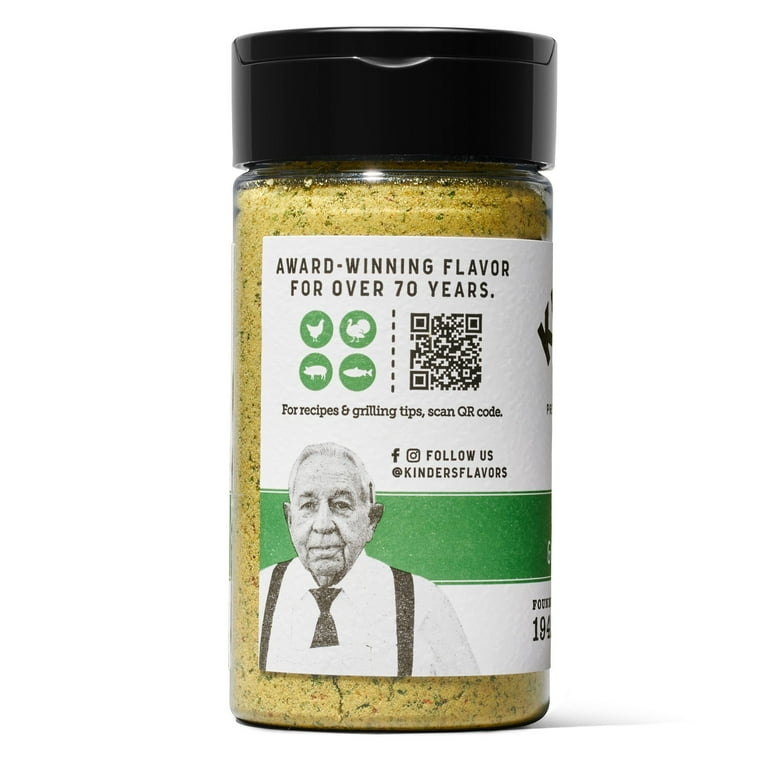 Kinder's Buttery Garlic & Herb Seasoning, 8 oz.