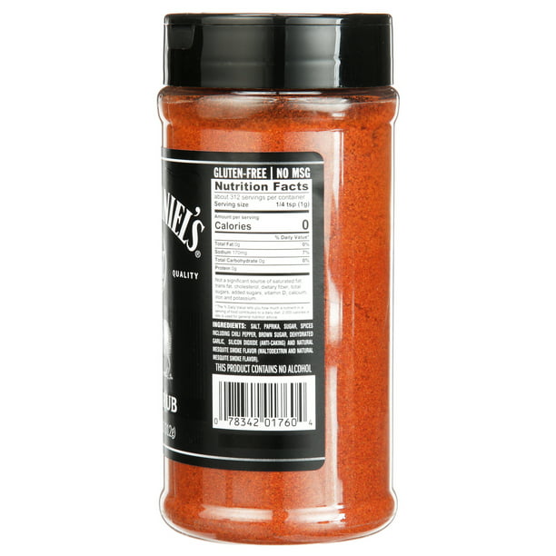 Jack Daniel's BBQ Original Pork Rub - SlobsRus BBQ