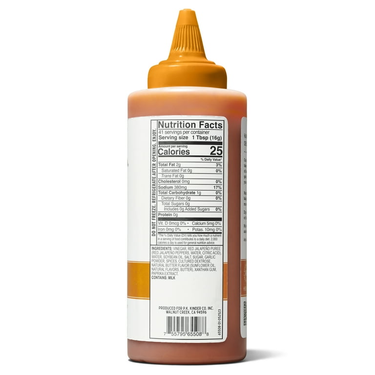 Kinder's Buttery Buffalo Wing Sauce 14.2oz