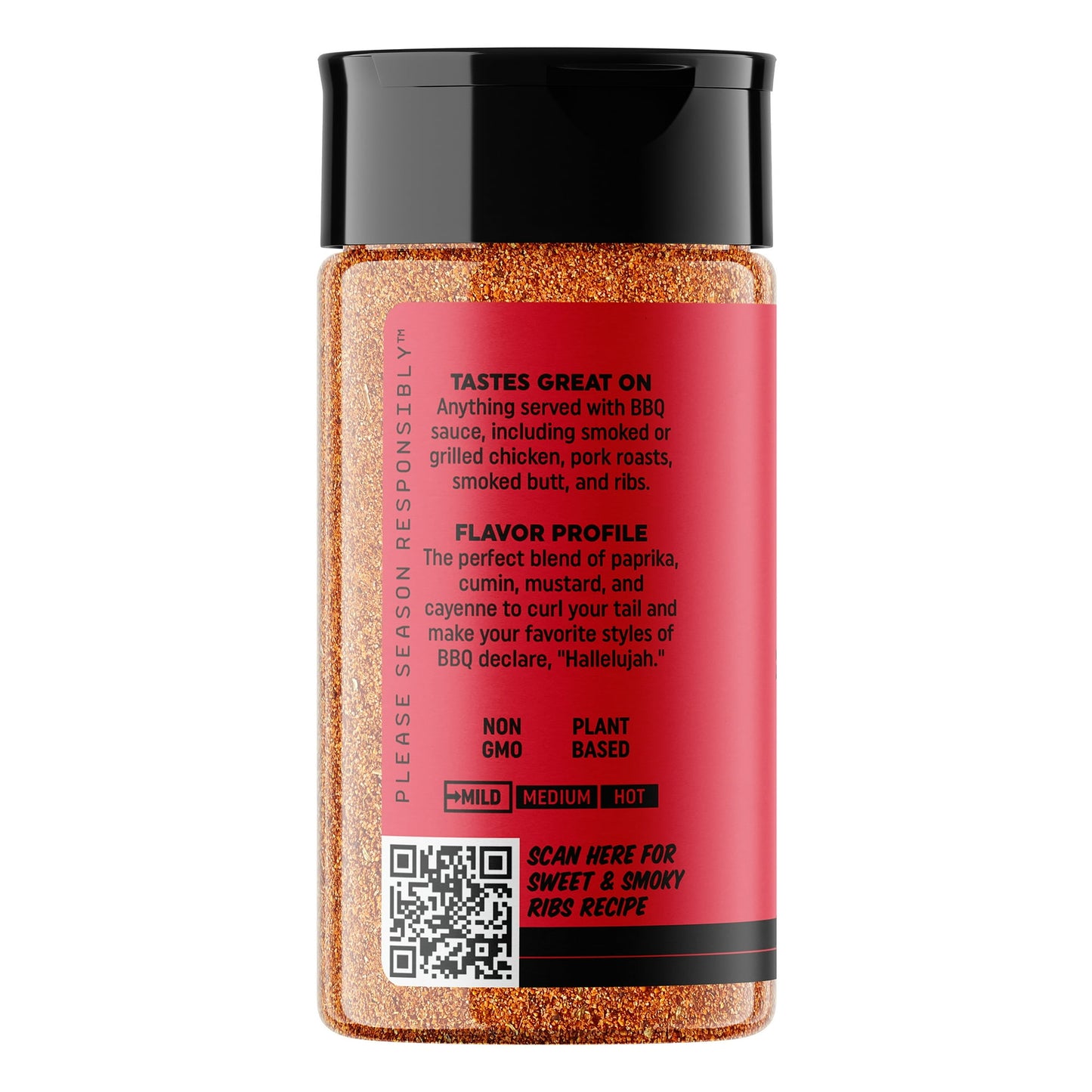 Fire & Smoke Society Brazen Pig BBQ Seasoning, No Salt Seasoning