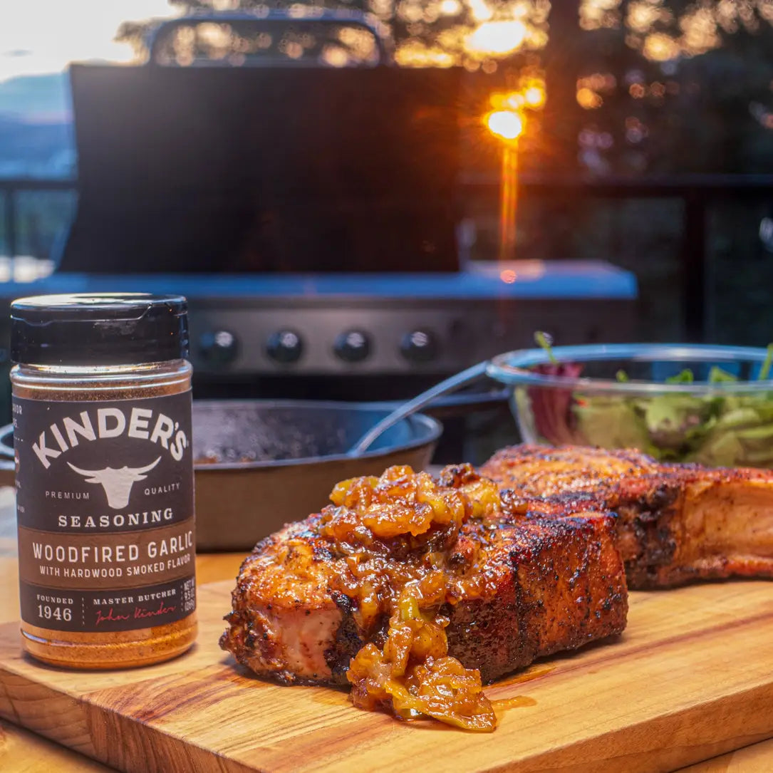 Kinder's Woodfired Garlic Seasoning 9.5oz - SlobsRus BBQ