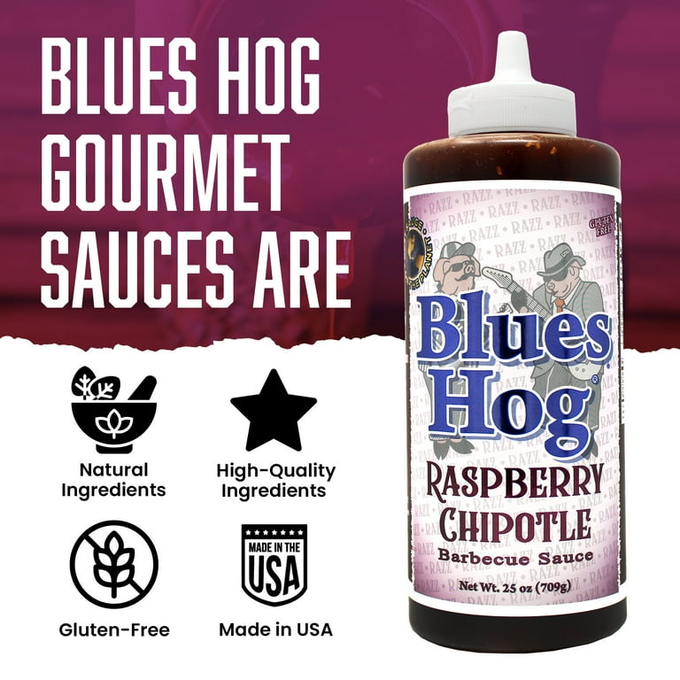 Blues Hog Raspberry Chipotle BBQ Sauce 25 oz