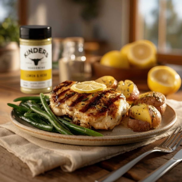 Kinder's Lemon & Herb Chicken Seasoning, 10 oz.