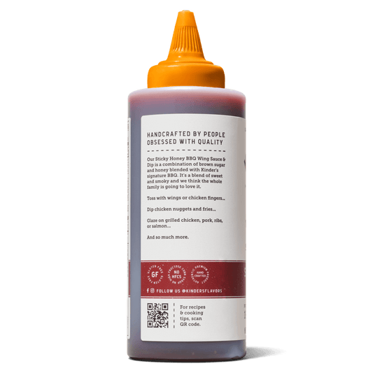 Kinder's Sticky Honey BBQ Wing Sauce, 15.8oz