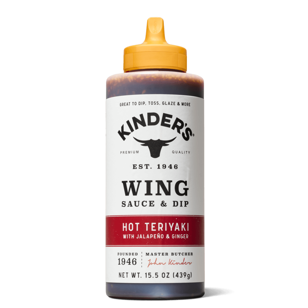 Kinder's Hot Teriyaki Wing Sauce, 15.5oz