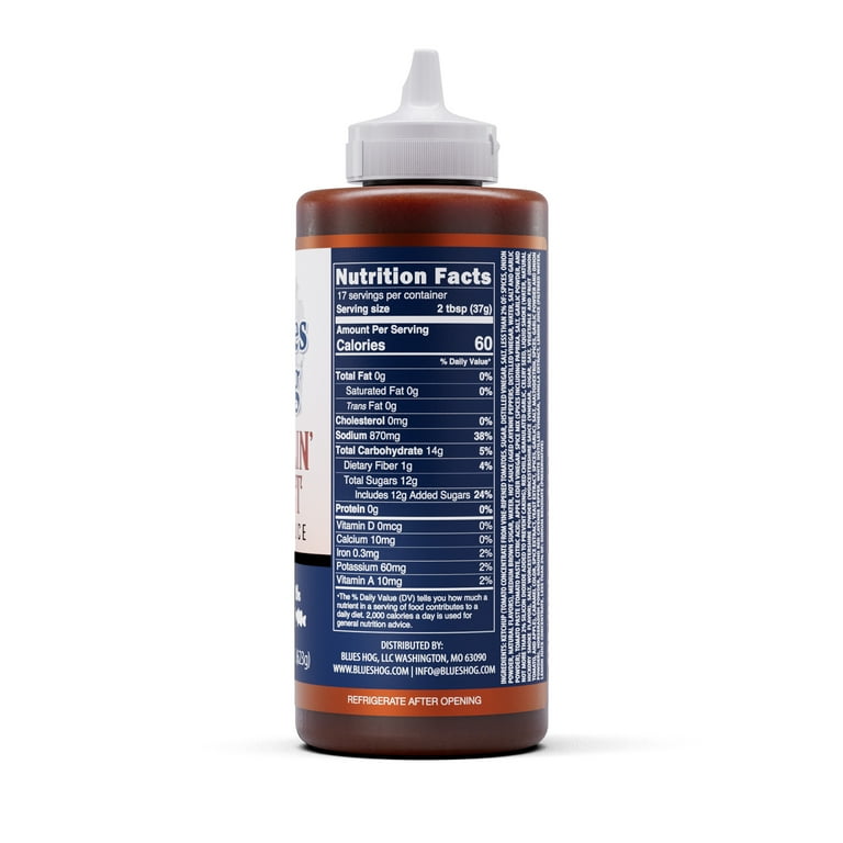 Blues Hog Sizzlin' Heat BBQ Sauce, 22oz