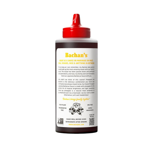 Bachan's Sweet Pineapple Japanese Barbecue Sauce, 16oz