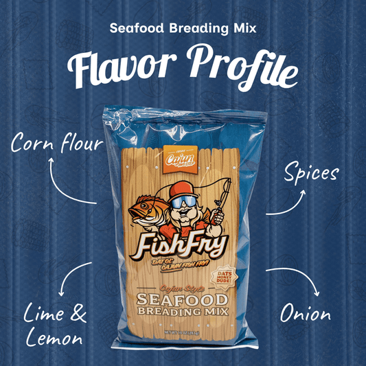 Cajun Two Step Fish Fry Batter, 10oz