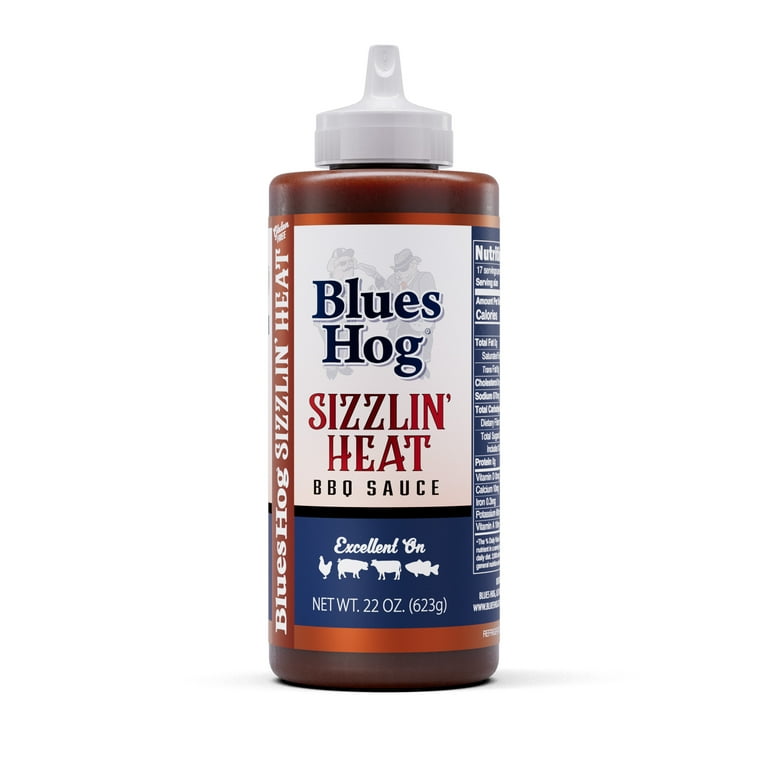 Blues Hog Sizzlin' Heat BBQ Sauce, 22oz