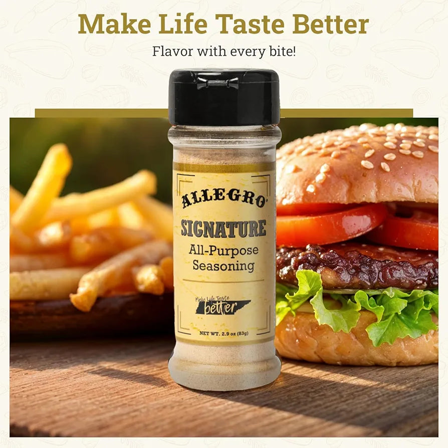 Allegro Signature All-Purpose Seasoning, 2.9 oz