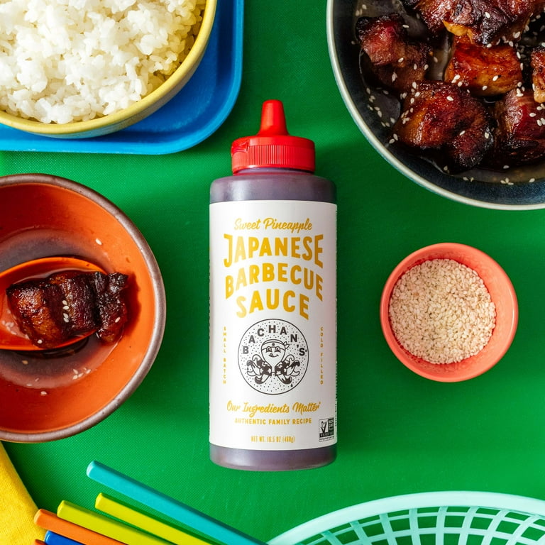 Bachan's Sweet Pineapple Japanese Barbecue Sauce, 16oz