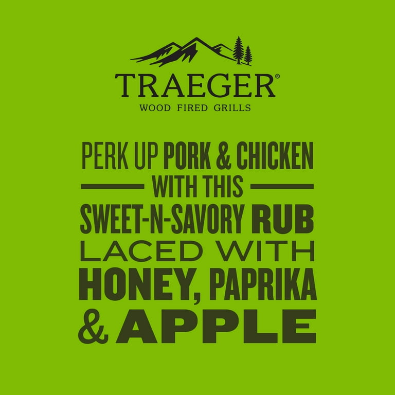Traeger Pellet Grills Pork & Poultry Rub, 12.5 oz