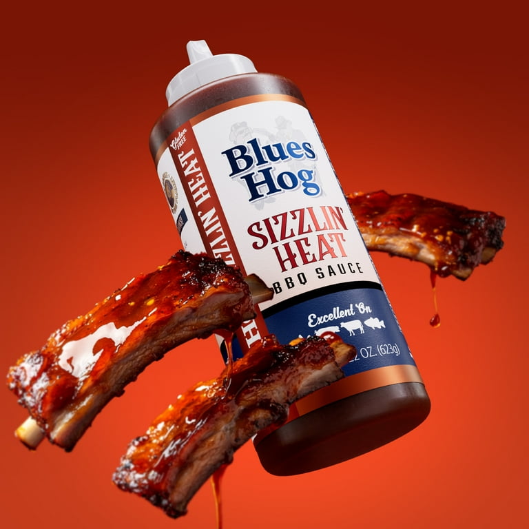 Blues Hog Sizzlin' Heat BBQ Sauce, 22oz