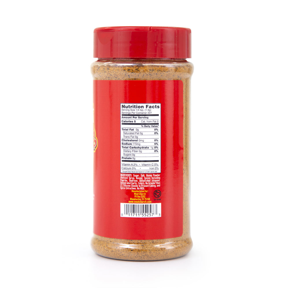 Meat Church HONEY HOG HOT BBQ RUB