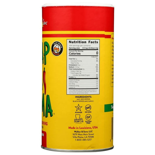 Slap Ya Mama Original Blend Cajun Seasoning, 16 oz