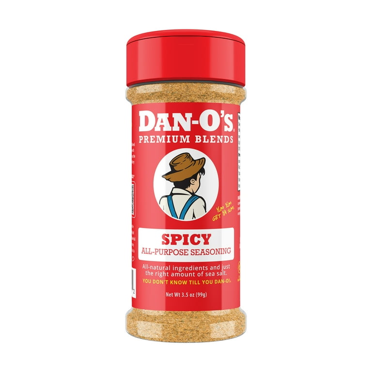 Dan-O's Spicy Seasoning, 3.5oz – SlobsRus BBQ